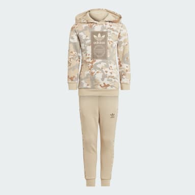 Ensemble sweat-shirt à capuche Camo Beige Enfants 4-8 Years Originals