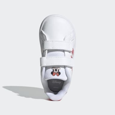 adidas x Disney Minnie Mouse Grand Court Shoes Bialy