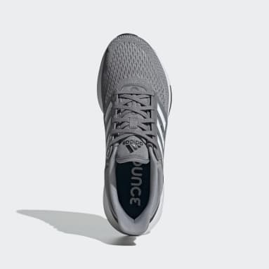 Men Running Grey EQ21 Run Shoes