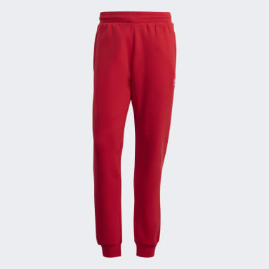Men Red Tracksuit Bottoms Free delivery on adidas UK