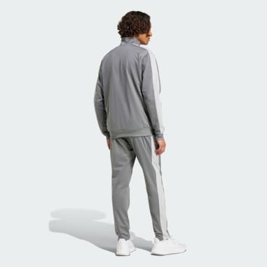 Grijze adidas pak sale