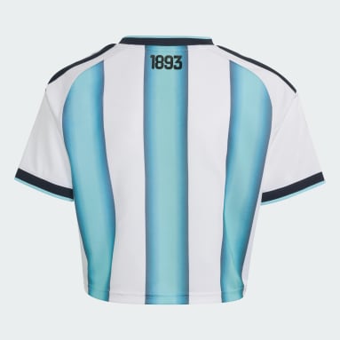 Argentina 26 Home Cropped Jersey