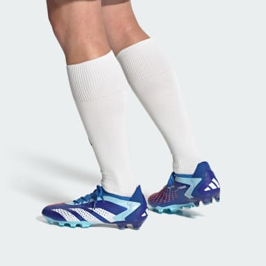 Botas de Futebol Predator Accuracy.1 Low – Relva artificial Azul Futebol
