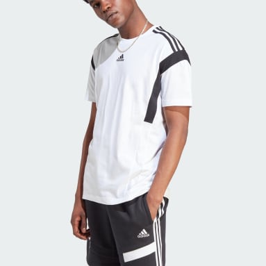 T-shirt colorblock Blanc Hommes Sportswear