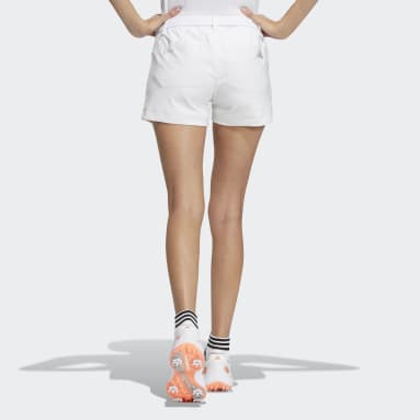 Women Golf White 히트레디 3 인치 쇼츠