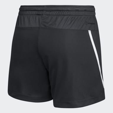 Shorts Knit Negro Mujer Training