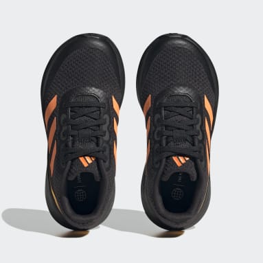 Zapatillas Run Falcon 3 con Cordones Negro Niño Sportswear