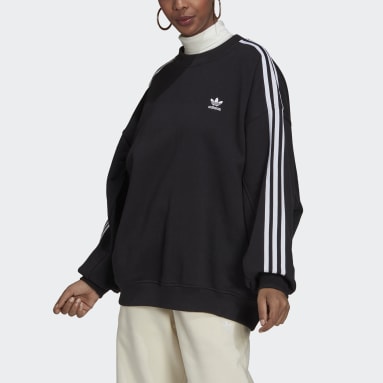 Γυναίκες Originals Μαύρο Adicolor Classics Oversized Sweatshirt