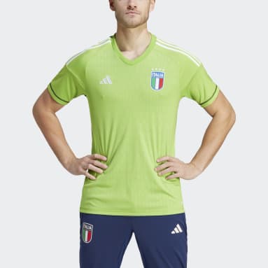 Camiseta portero Italia 23 Verde Hombre Fútbol