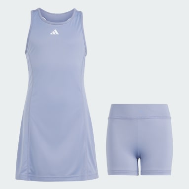Girls Tennis Lila Club Tennis Dress