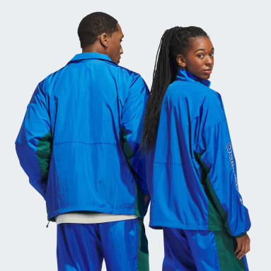 Basketball Blue Hoop York City Full-Zip Jacket (Gender Neutral)