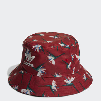 Thebe Magugu Bucket Hat Czerwony