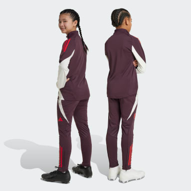 Burgundy Tracksuit Bottoms adidas IE