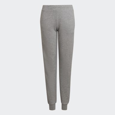 Girls Sportswear Grey Linear Pants