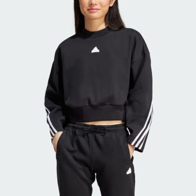 Adidas womens oversized best sale sweatshirt