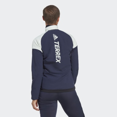 Terrex Primaloft Hybrid Insulation Jakke Blå