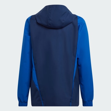Casaco All-Weather Competition Tiro 23 Azul Criança Futebol
