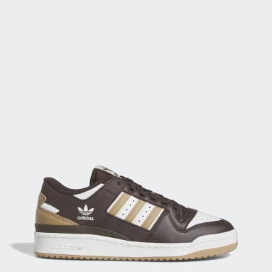 adidas Forum Low Chaussures - Gris/Blanc/Marron