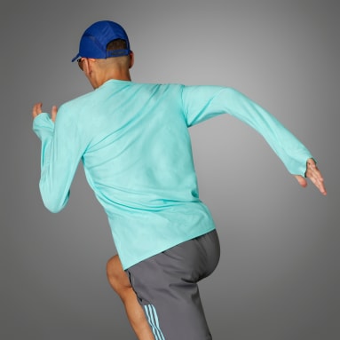T-shirt à manches longues BMW BERLIN-MARATHON 2023 Made to Be Remade Turquoise Hommes Running