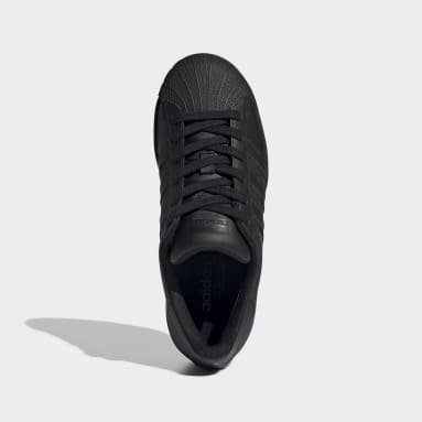 fantasma Sin alterar Intercambiar Superstar Black Shoes | adidas US