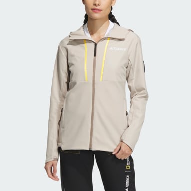 Chaqueta National Geographic Soft Shell Beige Mujer TERREX