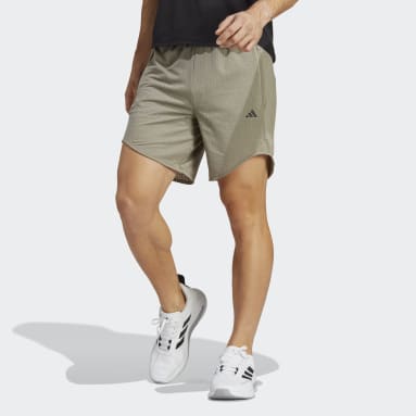 Shorts de Entrenamiento HIIT Malla Verde Hombre Training