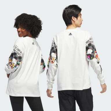 Polo Estampado Pride Manga Larga (Unisex) Blanco Sportswear