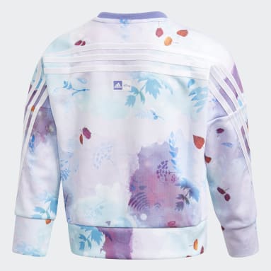 Girls Sportswear Purple Disney Frozen Crew Sweatshirt