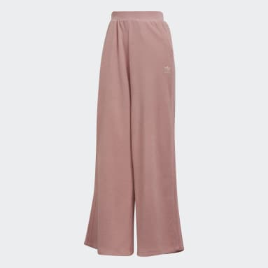 Women Originals Pink Soft Wide Leg Pants