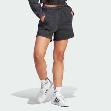 Pantalón corto ALL SZN Fleece Washed Negro Mujer Sportswear