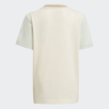Kids Originals Beige Colourblock Tee