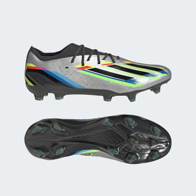 Football Silver X Speedportal.1 Firm Ground Boots