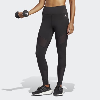 Women Gym & Training Black Train Essentials Dance High-Waisted Full-Length Leggings