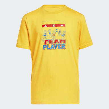 adidas x LEGO® Football Graphic T-skjorte Gul