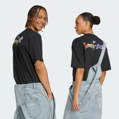 เสื้อยืดพิมพ์ลาย adidas x Jeremy Scott