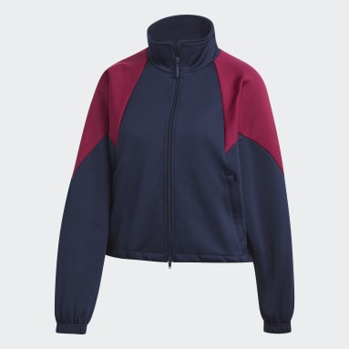 Women Originals Blue Large Logo Track Top
