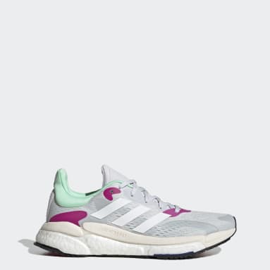 Ženy Beh Siva Tenisky Solarboost 4
