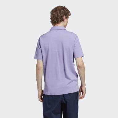 남성 Lifestyle Purple 블로크팝 폴로 셔츠