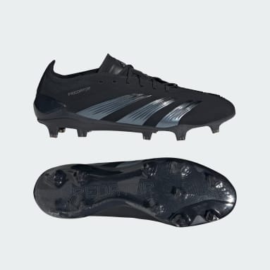 Football Black Predator Elite Firm Ground Football Boots