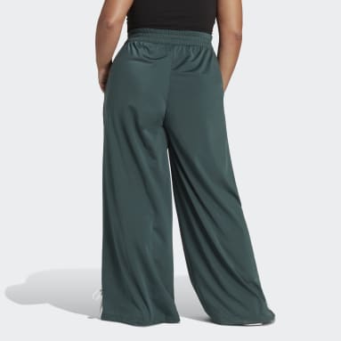 Women Lifestyle Green Always Original Laced Wide Leg Pants (Plus Size)