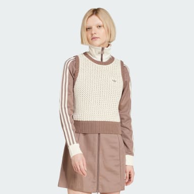 Veste sans manches maille Adicolor