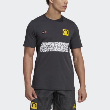 T-shirt de Futebol adidas x LEGO® Cinzento Homem Sportswear