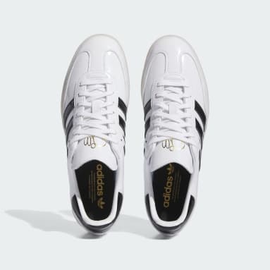 Adidas Samba Classic Soccer Shoes White-Black - 11.5