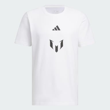 Men's Lifestyle White Messi Tee