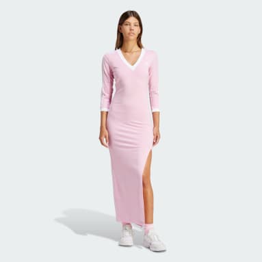 Vestido Maxi Adicolor Classics 3 Rayas