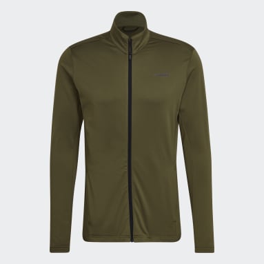 Männer TERREX TERREX Multi Primegreen Full-Zip Fleecejacke Grün