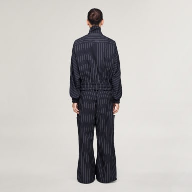 Y-3 PINSTRIPE UT STRAIGHT LEG BROEK