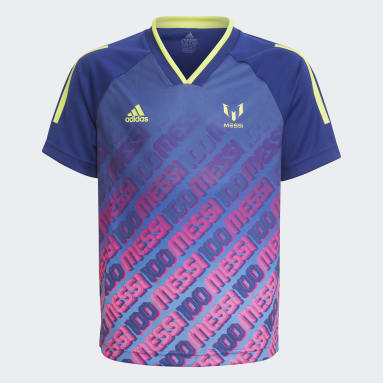 Camiseta Messi Football-Inspired Iconic AEROREADY Azul Niño Sportswear