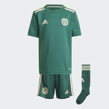 Kids 4-8 Years Football Celtic FC 21/22 Away Mini Kit