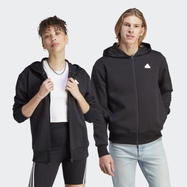 Sportswear Áo Hoodie Khóa Kéo Dọc Thân Badge of Sport Future Icons